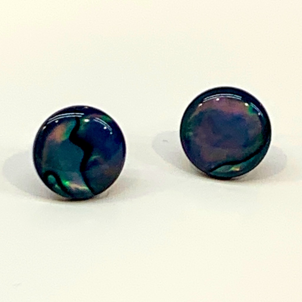 Paua Abalone Shell Earrings 10$